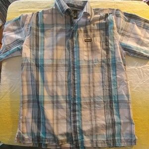 Men's Avirex button front short sleeve shirt